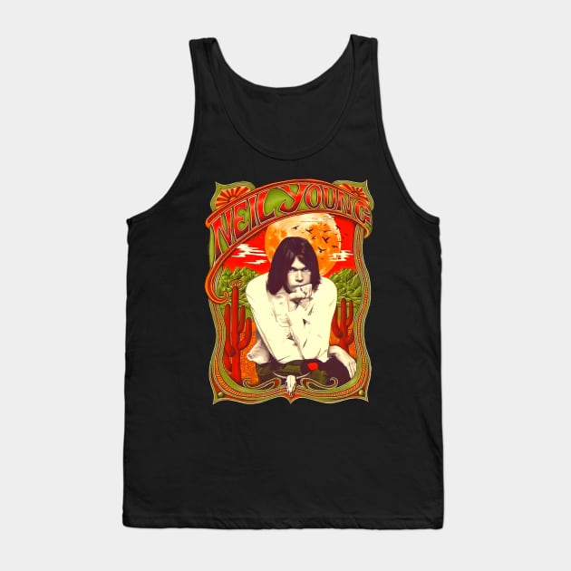 NEIL YOUNG t-shirt Tank Top by cuttar